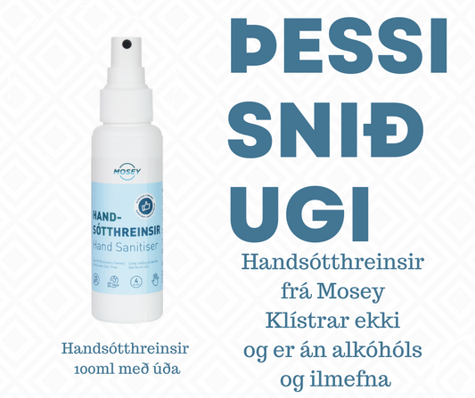 Handsótthreinsir 100ml með fingurúða