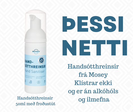 Handsótthreinsir 50ml með froðustút