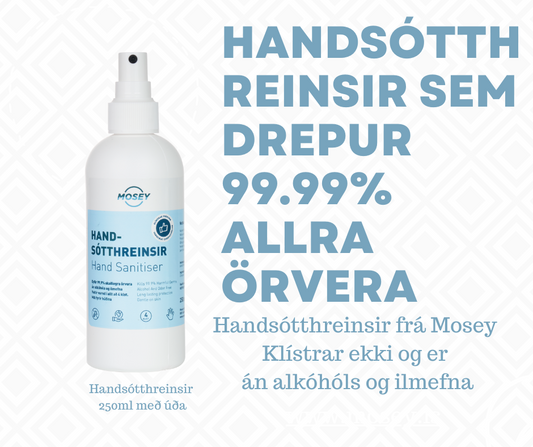 Handsótthreinsir 250ml með fingurúða