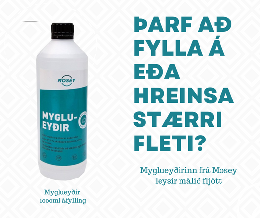 Myglueyðir 1 líter áfylling